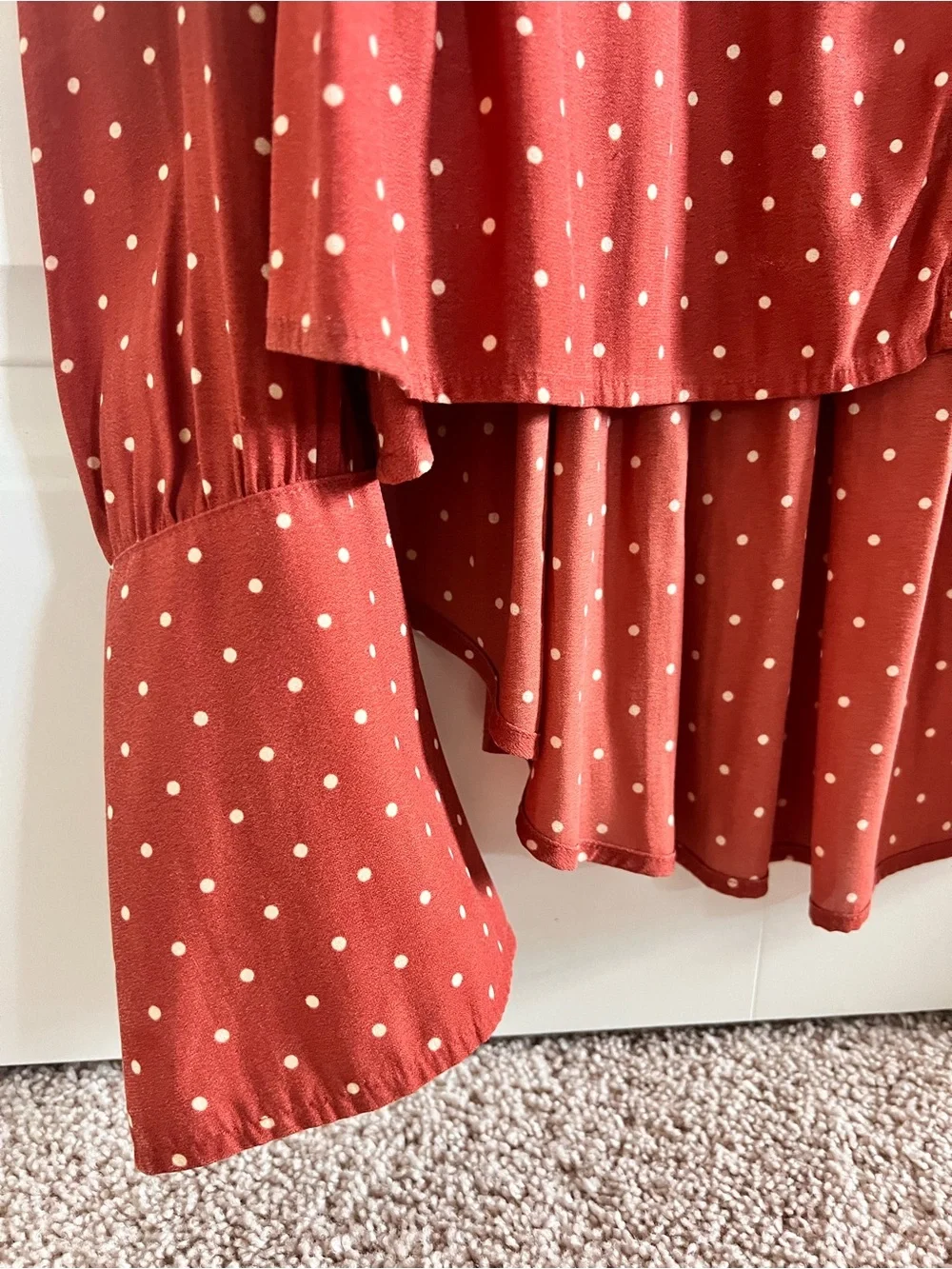 Free People Polka Dot Blouse